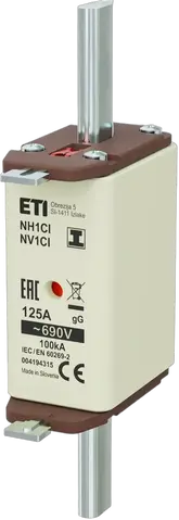 NH1C/I gG 125A/690V