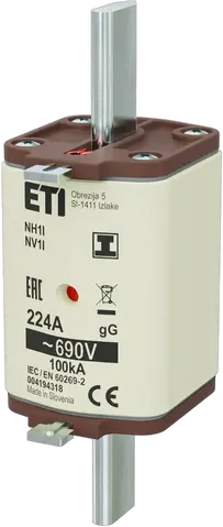 NH1/I gG 224A/690V