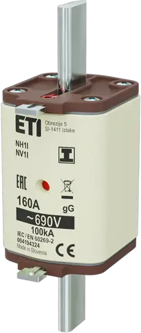 NH1/I gG 160A/690V