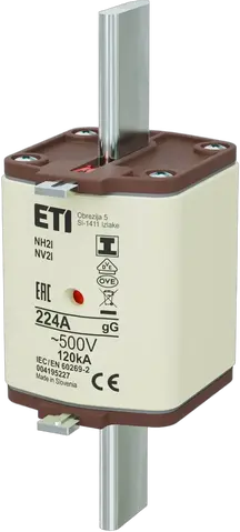 NH2/I gG 224A/500V