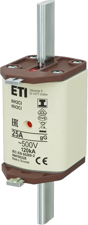 Obraz NH2C/I gG 25A/500V
