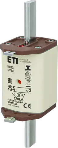NH2C/I gG 25A/500V