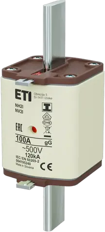 NH2/I gG 100A/500V