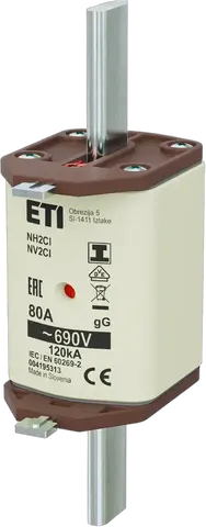 NH2C/I gG 80A/690V