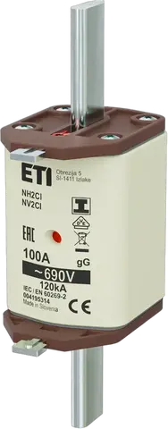 NH2C/I gG 100A/690V