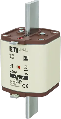 NH3/I gG 200A/690V