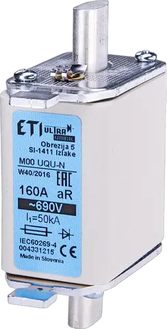 NH00 UQ gR 25A/690V