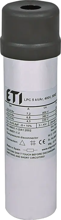 Obraz LPC 5 kVAr, 400V, 50Hz