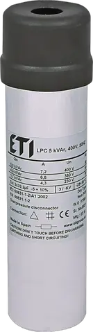 Obraz LPC 5 kVAr, 400V, 50Hz