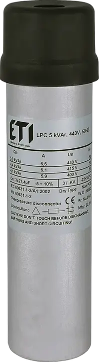 Obraz LPC 5 kVAr, 440V, 50Hz