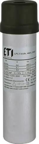 Obraz LPC 5 kVAr, 440V, 50Hz