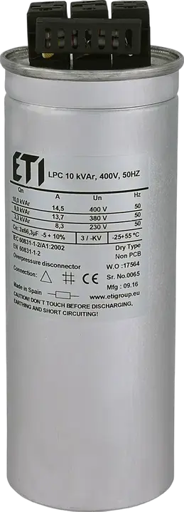 Obraz LPC 10 kVAr, 400V, 50Hz