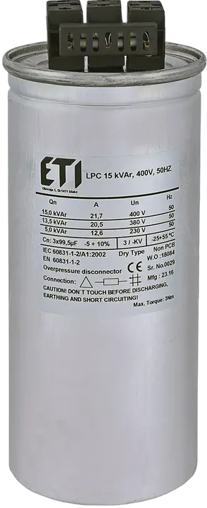 Obraz LPC 15 kVAr, 400V, 50Hz