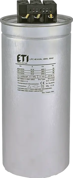 Obraz LPC 40 kVAr, 400V, 50Hz