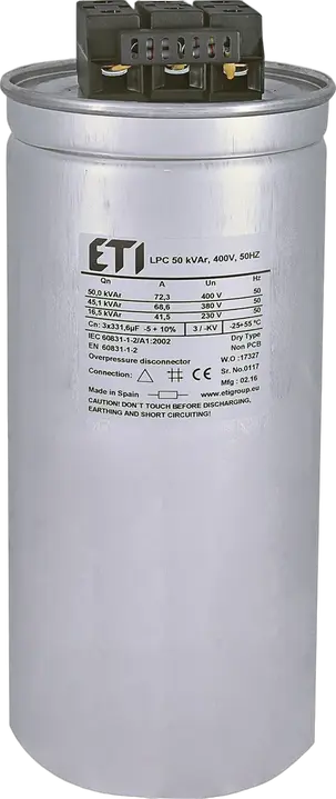Obraz LPC 50 kVAr, 400V, 50Hz