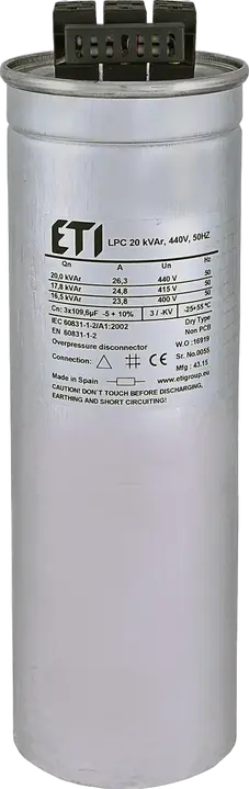 Obraz LPC 20 kVAr, 440V, 50Hz