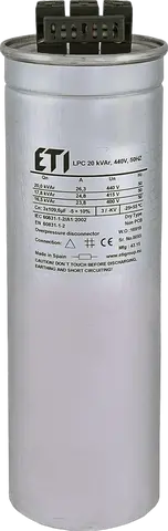 LPC 20 kVAr, 440V, 50Hz