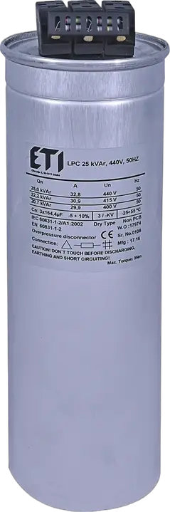 Obraz LPC 25 kVAr, 440V, 50Hz