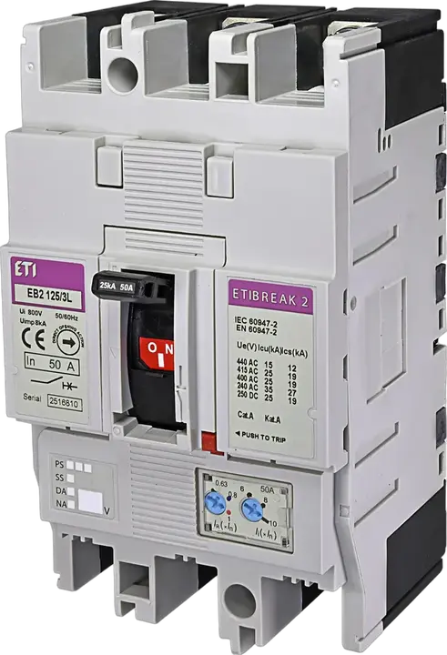 Obraz EB2 125/3L 50A 3p