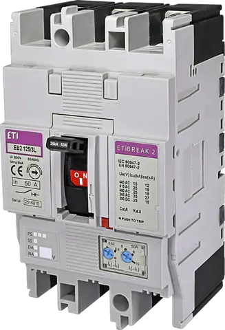 Obraz EB2 125/3L 50A 3p