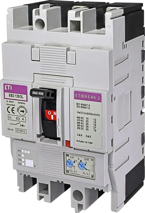 Obraz EB2 125/3L 63A 3p