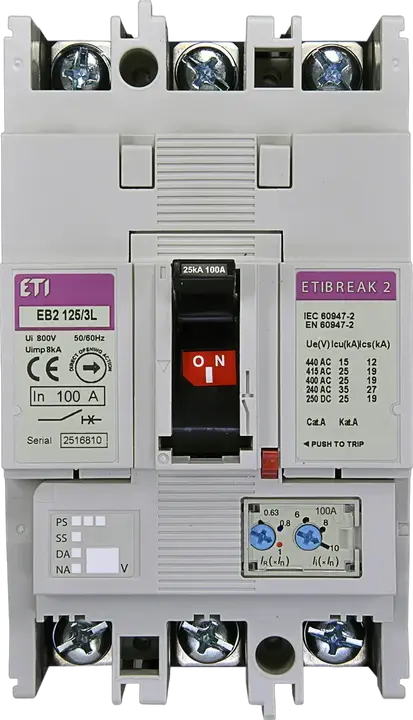 Obraz EB2 125/3L 100A 3p