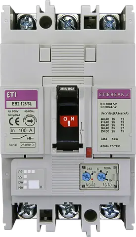 Obraz EB2 125/3L 100A 3p