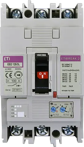 Obraz EB2 125/3L 125A 3p
