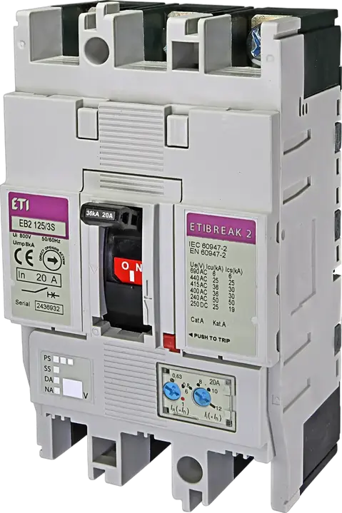 Obraz EB2 125/3S 20A 3p