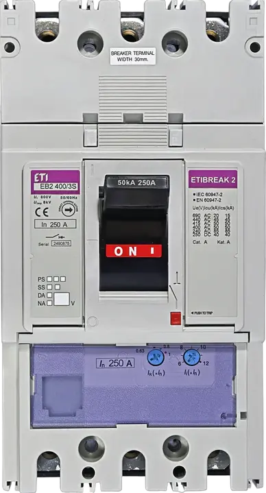 Obraz EB2 400/3S 250A 3p