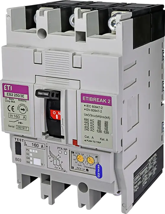 Obraz EB2 250/3E 160A 3p