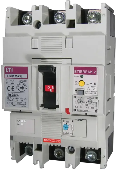 Obraz EB2R 250/3L 160A 3P