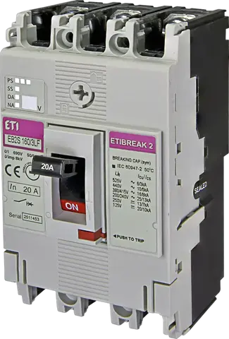 Obraz EB2S 160/3LF 20A 3p