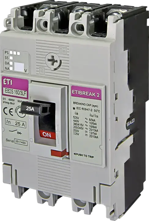 Obraz EB2S 160/3LF 25A 3p