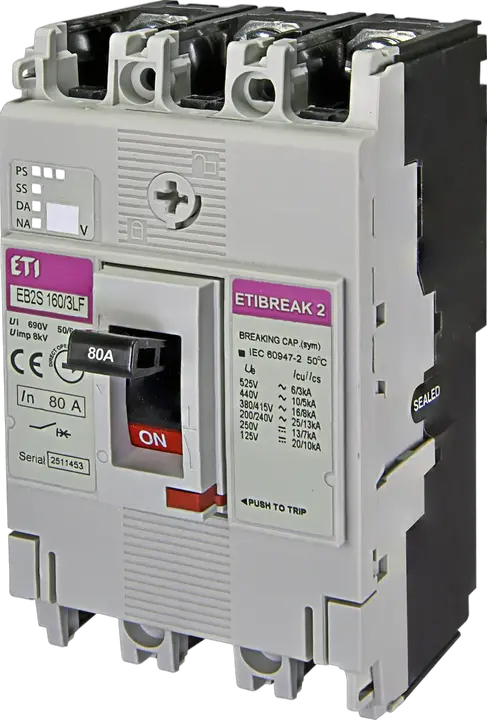 Obraz EB2S 160/3LF 80A 3p
