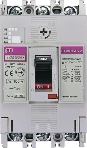 Obraz EB2S 160/3LF 100A 3p