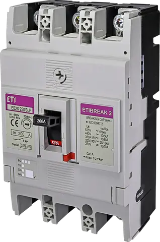 EB2S 250/3LF 200A 3p