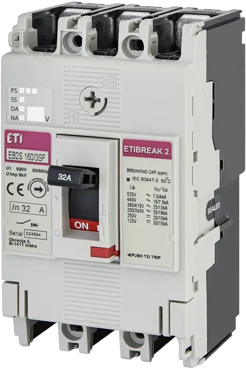 Obraz EB2S 160/3SF 32A 3p