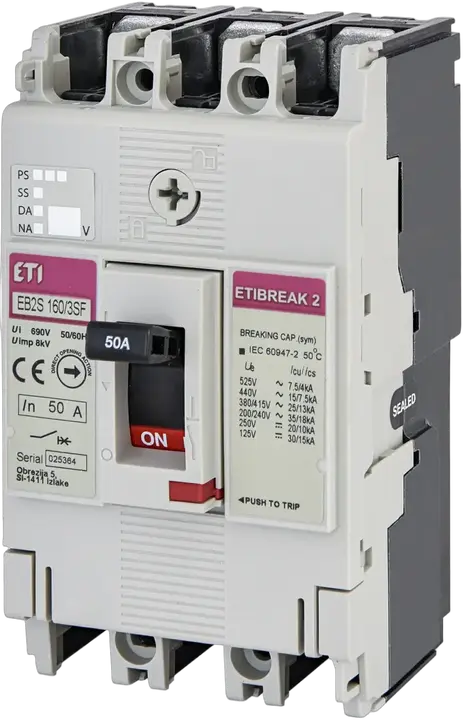 Obraz EB2S 160/3SF 50A 3p