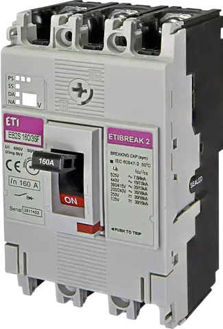 EB2S 160/3SF 160A 3p