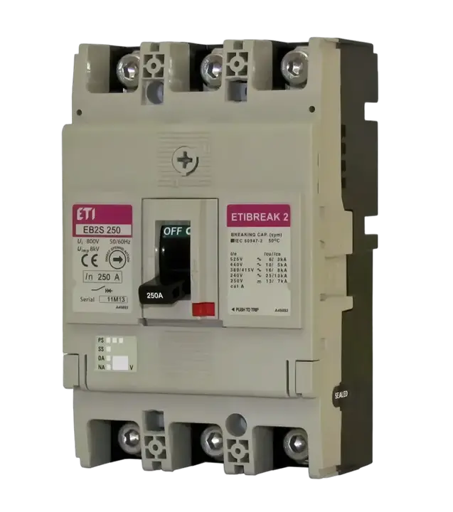 Obraz EB2S 250/4SF 200A 4p