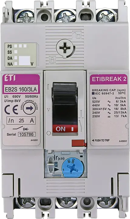 Obraz EB2S 160/3LA 25A 3p
