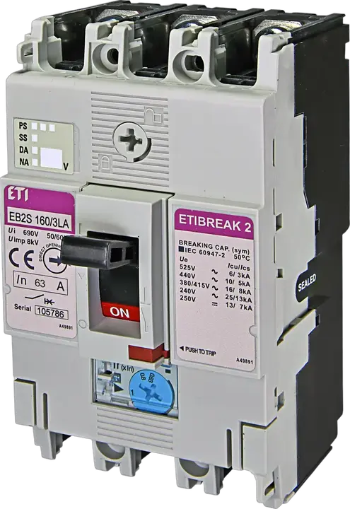 Obraz EB2S 160/3LA 63A 3p