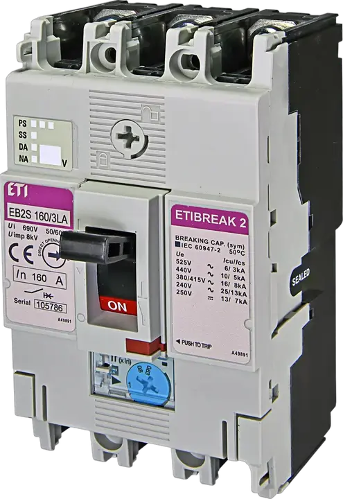 Obraz EB2S 160/3LA 160A 3p
