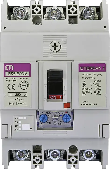 Obraz EB2S 250/3LA 250A 3p