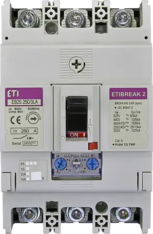 EB2S 250/3LA 250A 3p