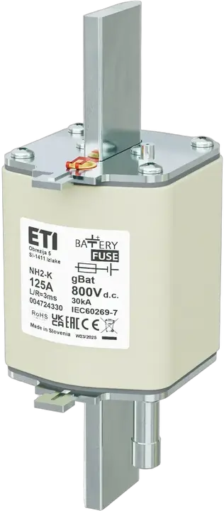 Obraz NH2/K gBat 125A/800V DC