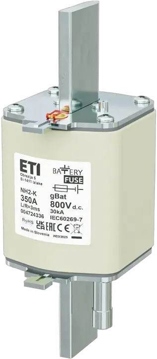 Obraz NH2/K gBat 350A/800V DC